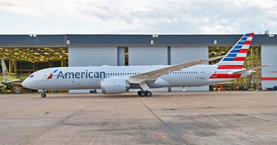 American Airlines lleva el Boeing 787 9Dreamliner 787 9 a Río