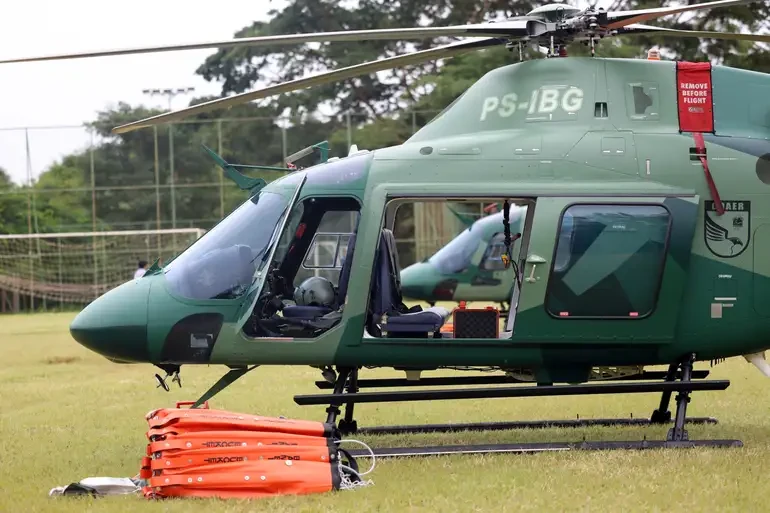 Uno de los 7 nuevos helicpteros AW119 Koala del IBAMA. Foto: IBAMA