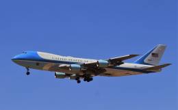 El Boeing 747 o VC-25A de la Fuerza Area de Estados Unidos, Air Force One.