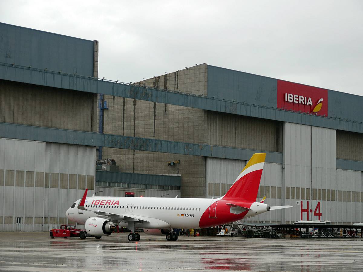 A320neo de Iberia.