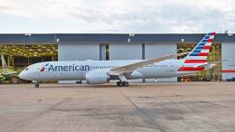 Avin Boeing 787-9 Dreamliner de American Airlines.