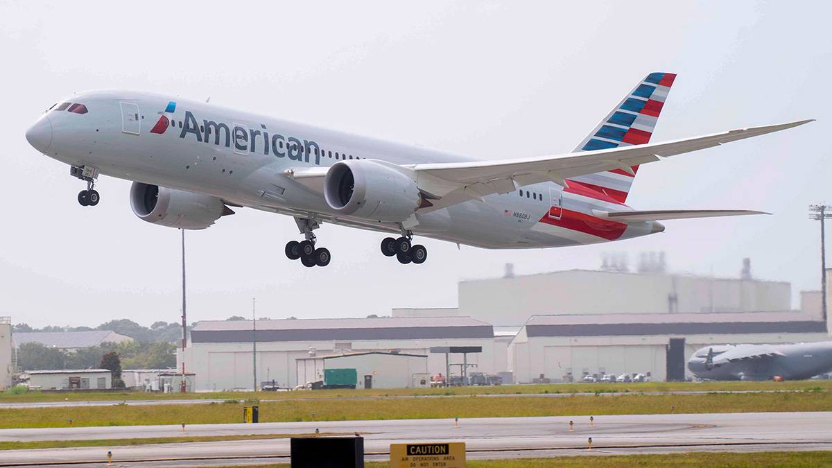 Avin 787 de American Airlines