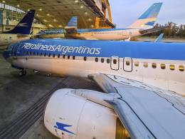 Aviones de Aerolneas Argentinas. Foto: Aerolneas Argentinas.