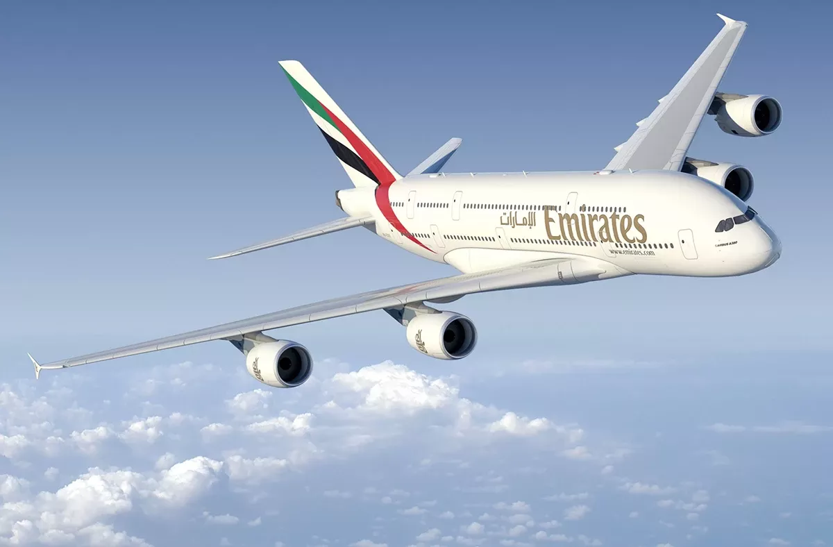 Avin A380 de Emirates. Foto: Emirates