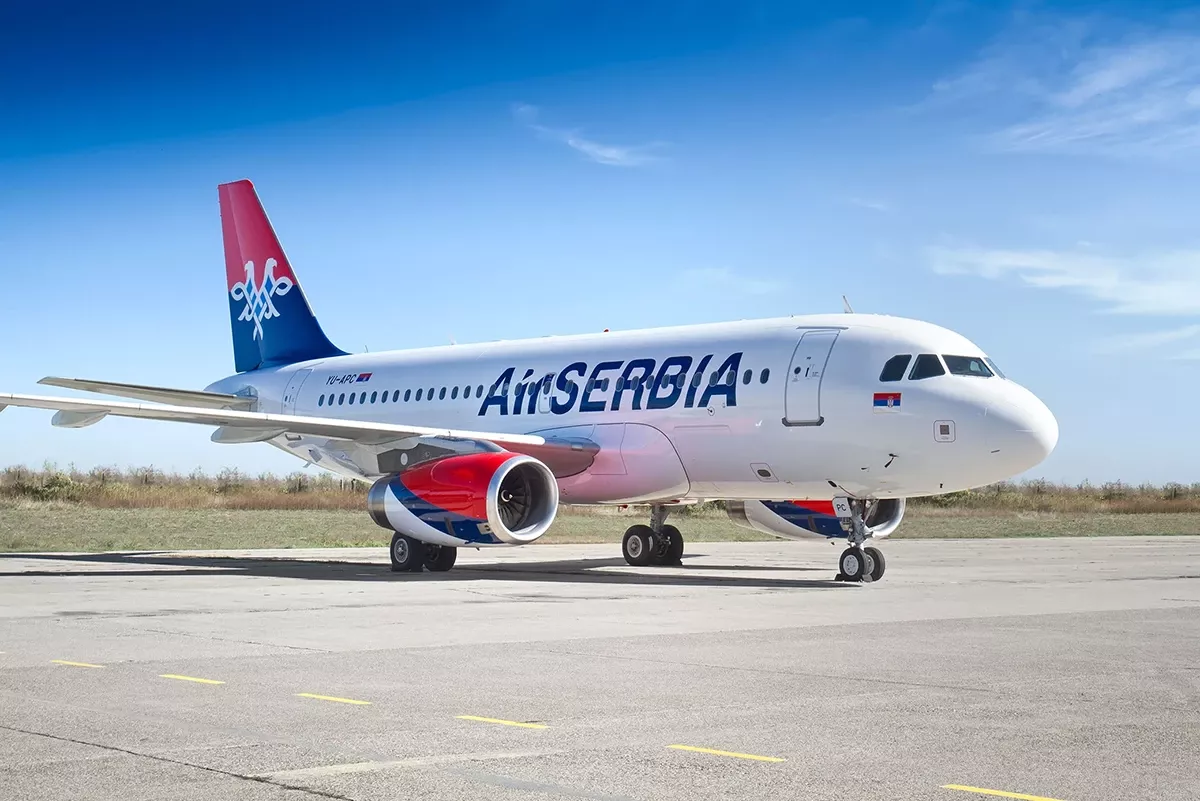 Avin de Air Serbia. Foto: Air Serbia