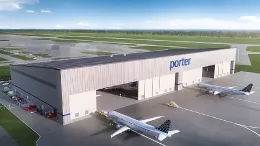 Hangar E2 Canad 800. Foto: Potter Airlines