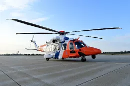 1 Uno de los Leonardo AW189 recientemente incorporado por el Kustwacht  (Foto: Kustwacht)