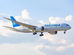 Boeing 787 Dreamliner de Air Europa. Foto Air Europa.