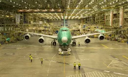 El ultimo Boeing 747 de produccin.