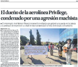 Noticia en el Diario de Mallorca sobre el presidente de Privilege Style.