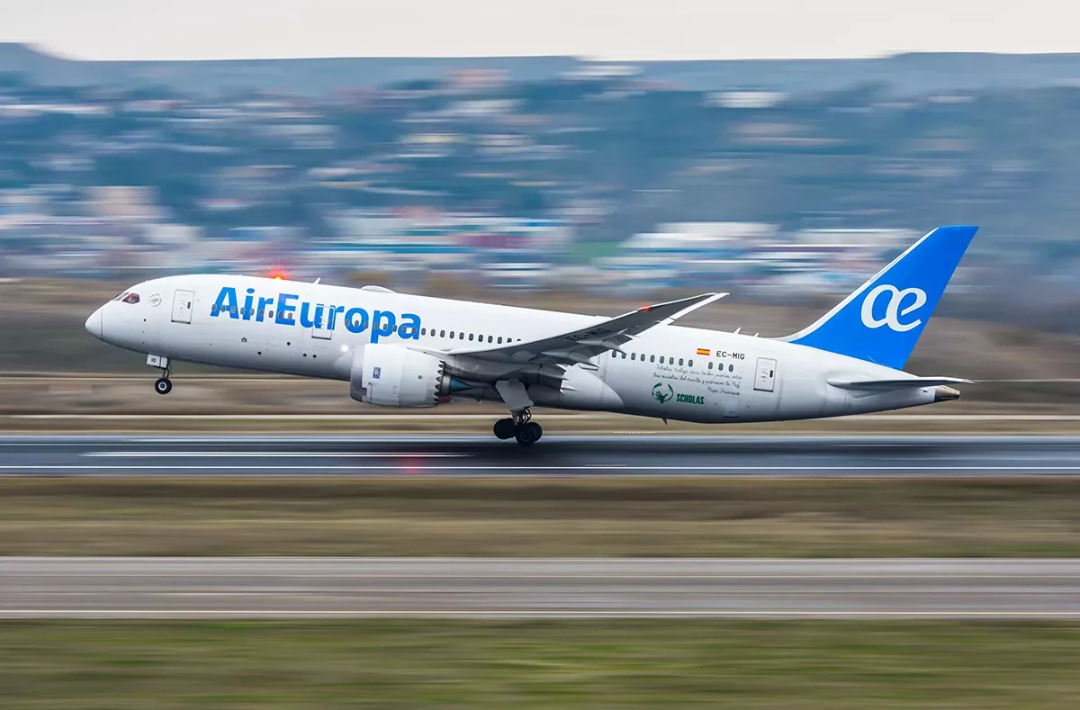 Boeing 787-9 de Air Europa. Foto: Air Europa