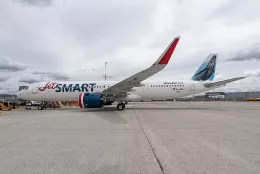 Avin Airbus A321 neo de la aerolnea Jetsmart.