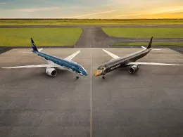 Embraer E-Jets E2-E190 y E2-E195 Foto: Embraer