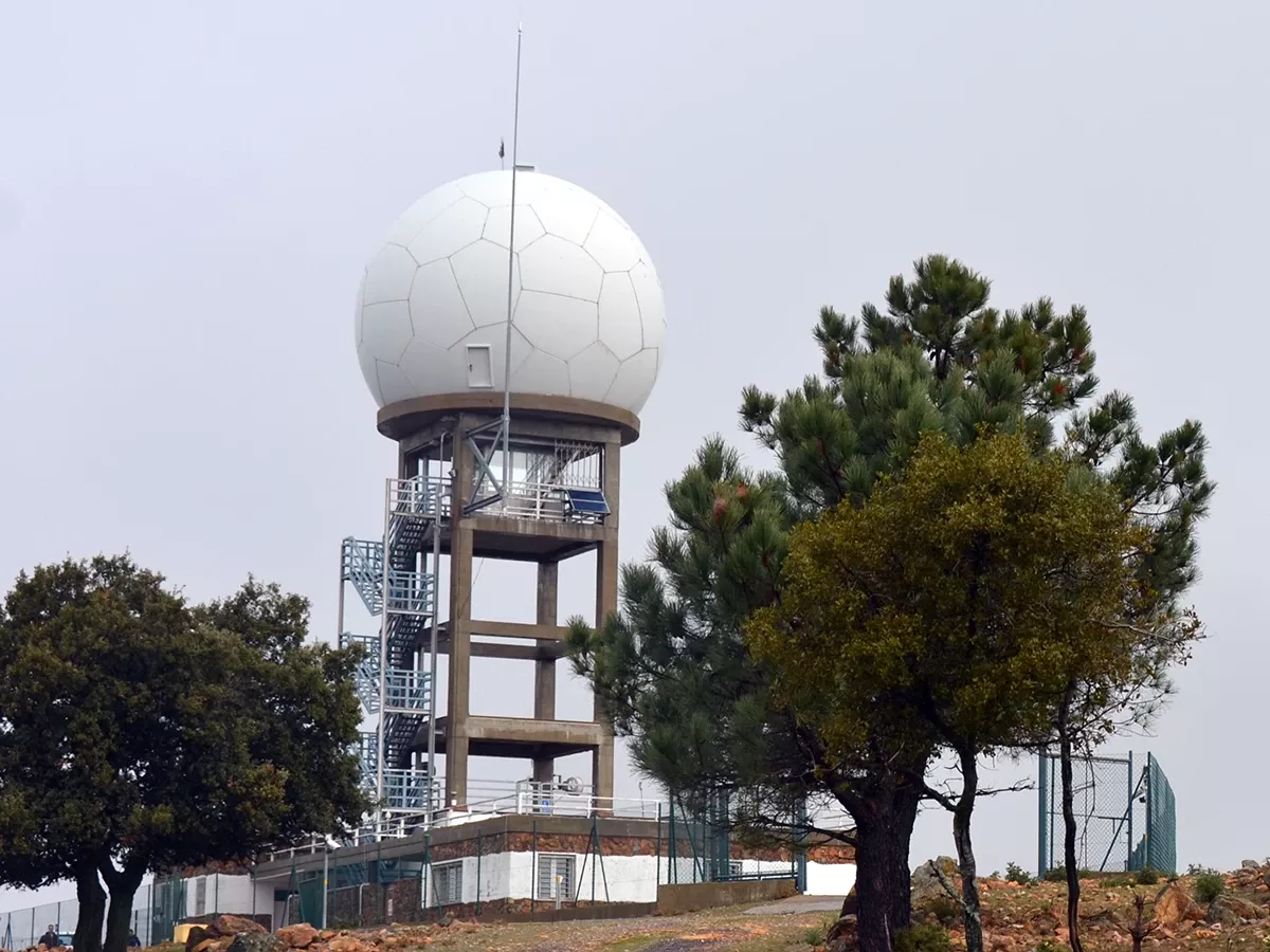  Estacin de radar de Erillas (Crdoba). Foto: Enaire