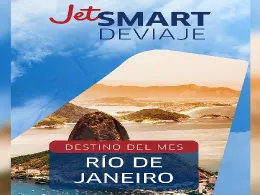 Portada de la revista digital DeViaje de JetSMART Airlines.