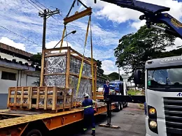 Material del proyecto del primer banco de pruebas de compresor para turbinas aeronuticas suramericano.