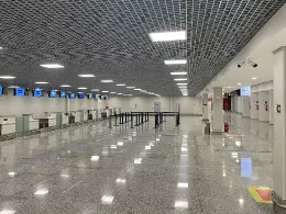 Nuevas instalaciones de check-in del aeropuerto de Juazeiro do Norte. Foto: Aena