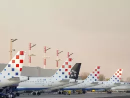 Aviones de Croatia Airlines. Foto: Swiss-AS