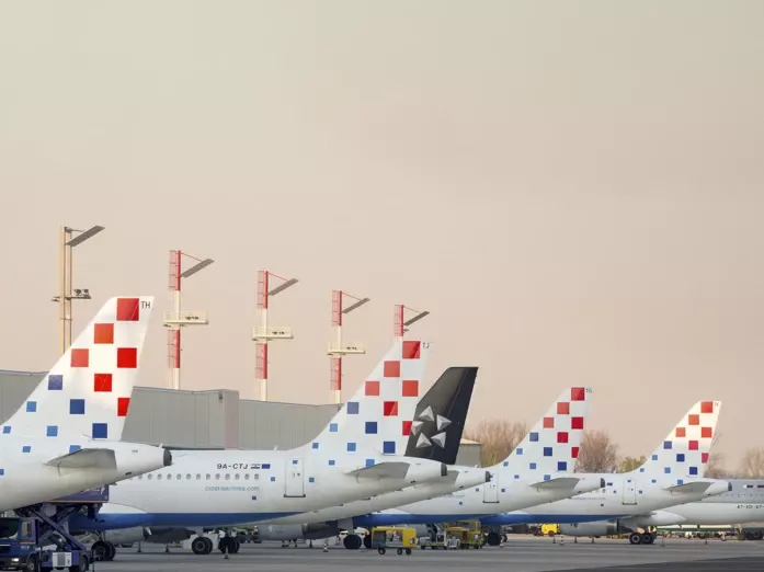 Aviones de Croatia Airlines. Foto: Swiss-AS