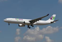 Airbus A330-300 de Wamos Air (foto Antonio Camarasa).