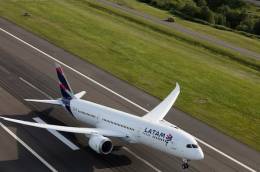 Boeing 787-9 de LATAM Airlines  (foto LATAM Airlines) 