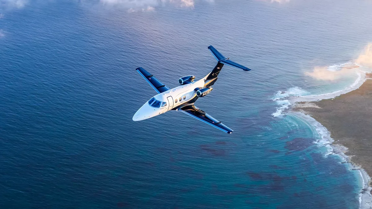 Phenom 100EX. Foto: Embraer