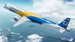 Embraer E195-E2. Foto: Embraer