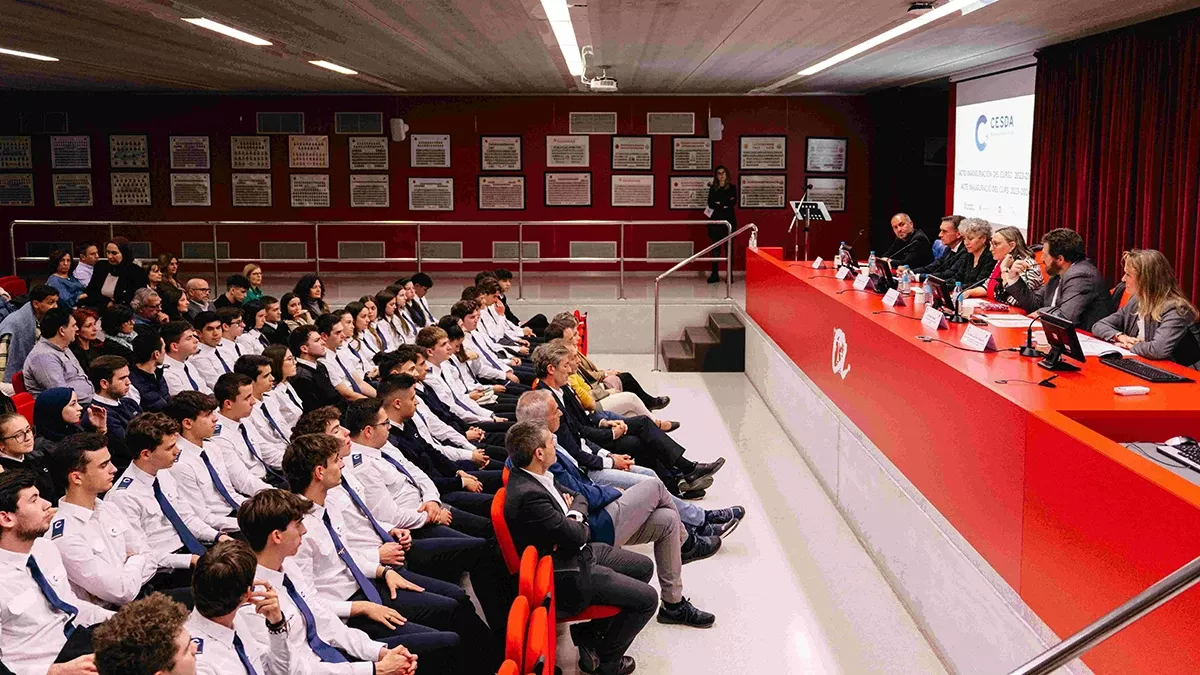 Apertura del curso acadmico 2023-24 de la escuela de pilotos Cesda. Foto: Cesda