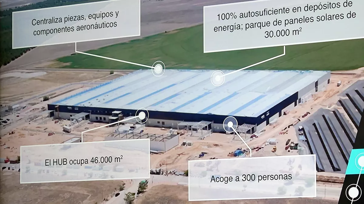 Nuevo centro logstico industrial de Airbus Helicopters en Albacete. Foto: Diego Gmez