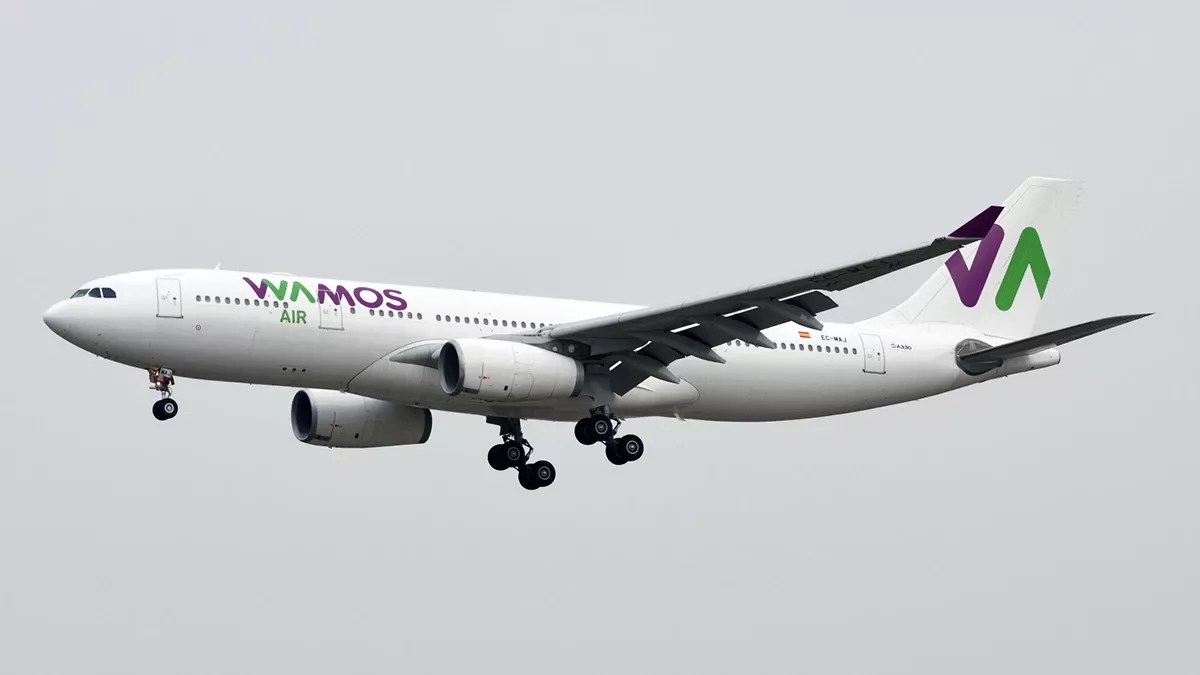 Airbus A330 de Wamos Air. Foto: Antonio Camarasa