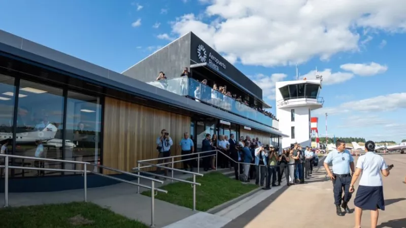 Aeropuerto Internacional de Rivera en Uruguay.