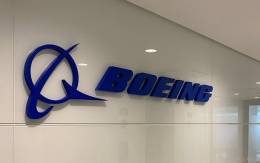 Logo de Boeing.