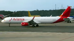 Avin de la aerolnea colombiana Avianca.