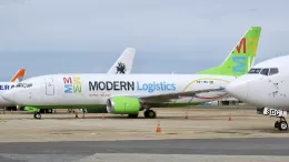 Avin de Modern Logistics en pista.