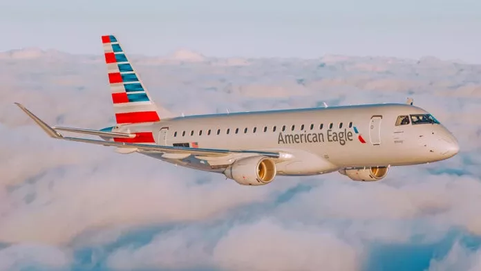 Embraer E175 de American Airlines.