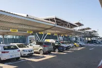 Parking en el Aeropuerto de Zaragoza. Foto Aena