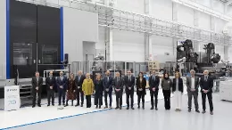 Inauguracin de la nueva planta industrial de 12.000 metros cuadrados de Danobat en su sede de Elgoibar (Gipuzkoa). Foto: Danobat 