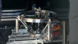 Sistema de captura CAT de basura espacia de GMV y AVS. Foto: GMV