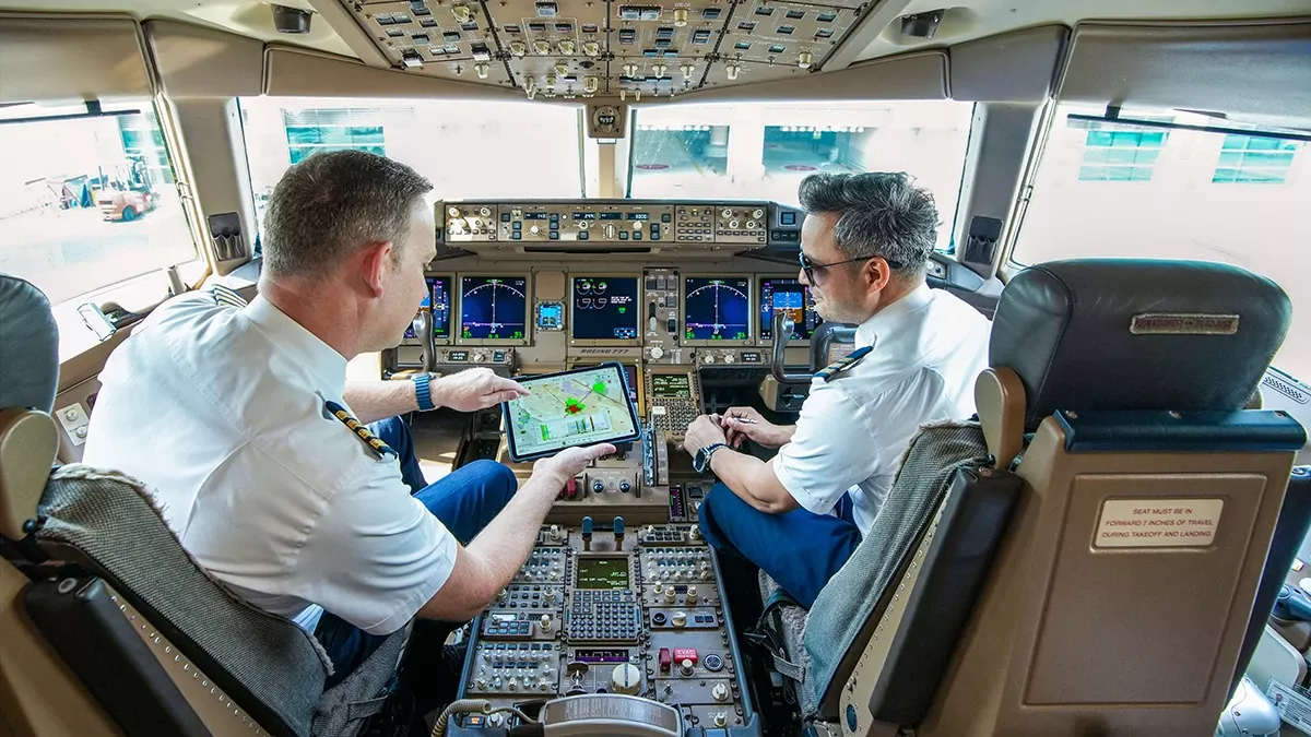 Turbulence Aware de la IATA. Foto: Emirates 