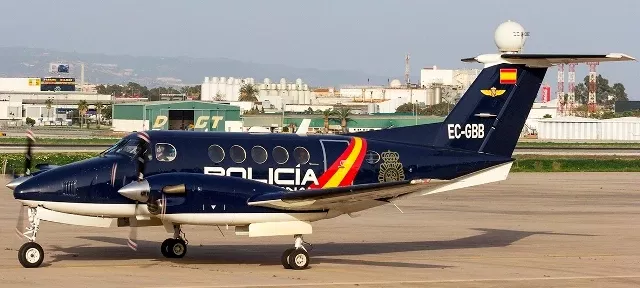 Beechcraft B200 que utiliza el SMA actualmente. Foto: Javier Snchez