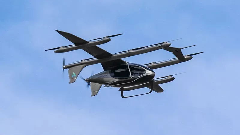 eVTOL de AutoFlight en vuelo.