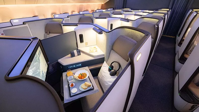 Nueva Aria Suite de un Boeing 777-300ER. Foto: Cathay Pacific