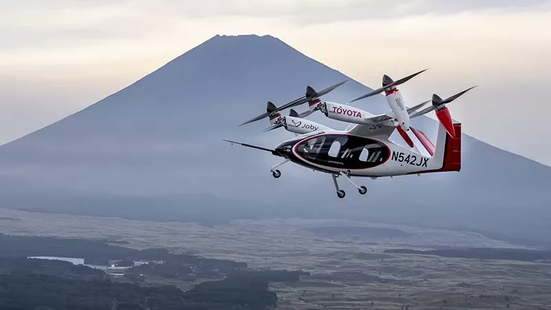 eVTOL Joby fruto de la colaboracin entre Toyota Motor Corporation y Joby Aviation. Foto: Toyota