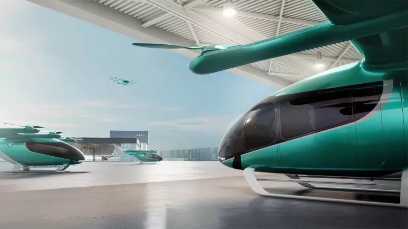 eVTOL de Eve Air Mobility. Foto: Eve Air Mobility 