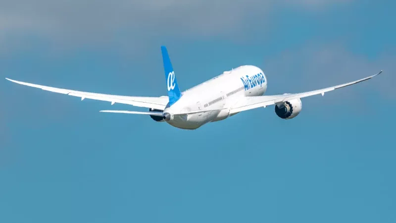 Boeing 787 Dreamliner de Air Europa. Foto: Air Europa