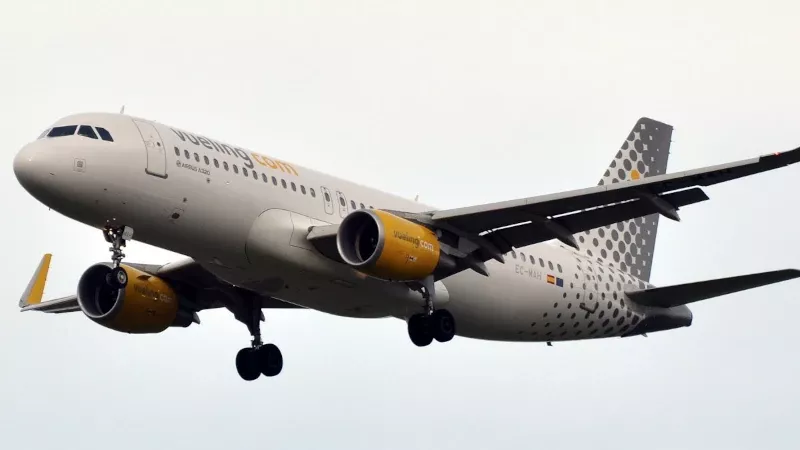 Avin de Vueling en vuelo. Foto Vueling